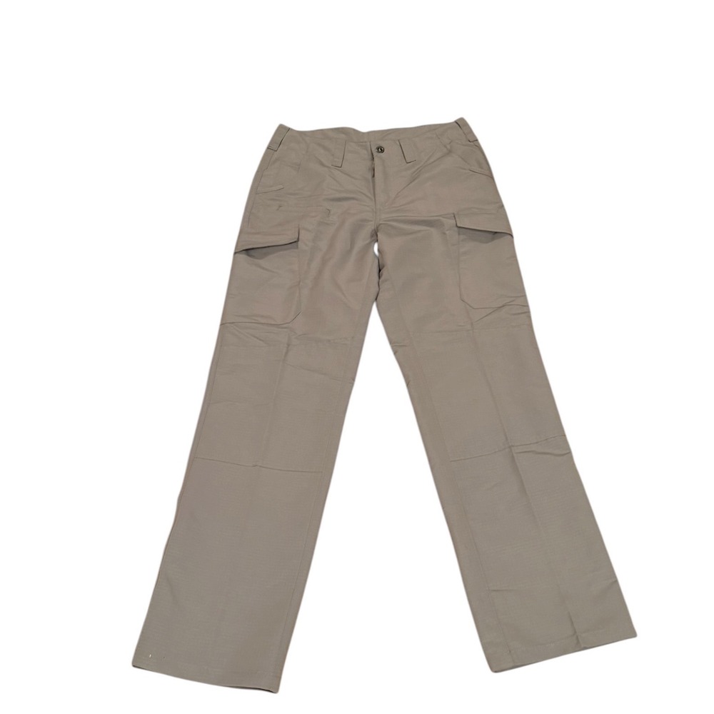 Propper Womens Khaki Tan Tactical Cargo Pants Ripstop Size 8L Straight Leg